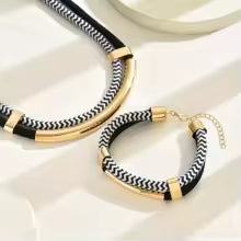 Set de 2pcs Negro y Blanco